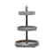Hello Honey® 27.5" Decorative Wood & Tin 3 Tier Tray